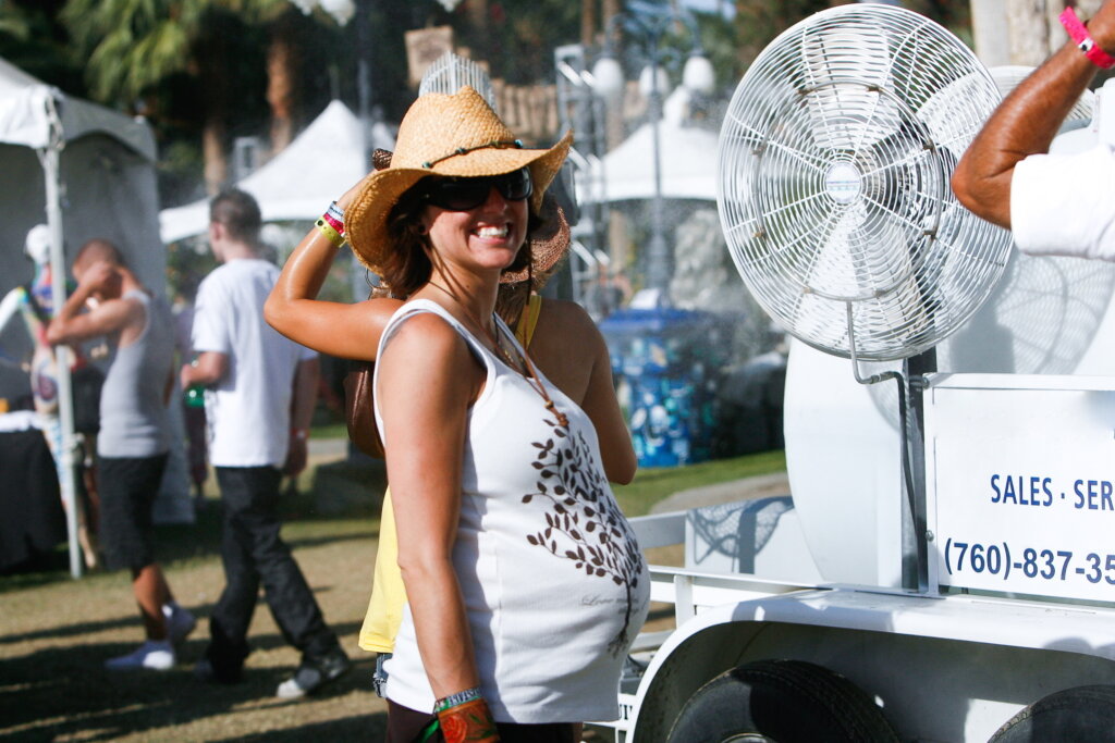 Event Misting Fan